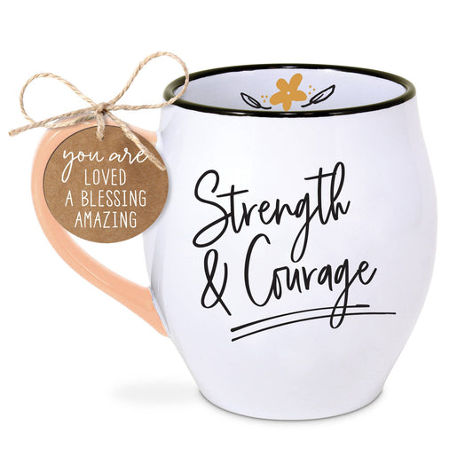 Strength & Courage 18oz Coffee Mug